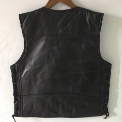 Alternative view of Sleeveless PU Leather Jacket – Premium Comfort | Secure Checkout | Tracked Shipping | 7-Day Easy Returns
