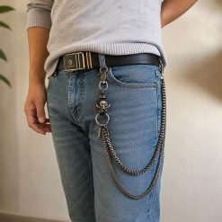 Biker Wallet & Jean Chain – Freedom, Strength, faith | Secure Checkout | Tracked Shipping | 7-Day Easy Returns